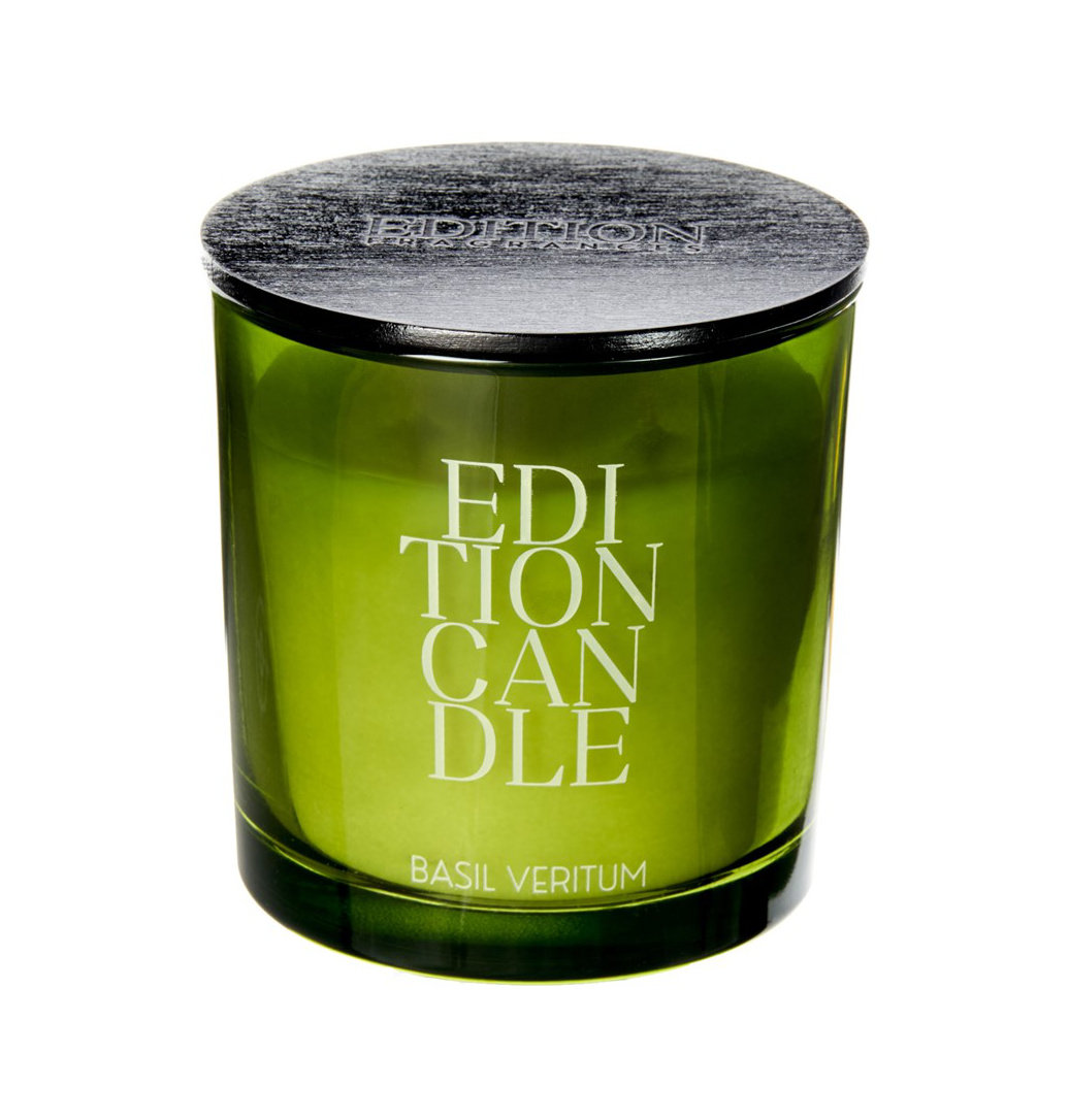 Edition Fragrances - Świeca 340 g Signature Green Basil Veritum