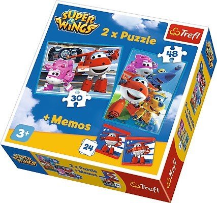 Trefl, puzzle, Disney, Samoloty, Podniebni bohaterowie, 30/48 el.