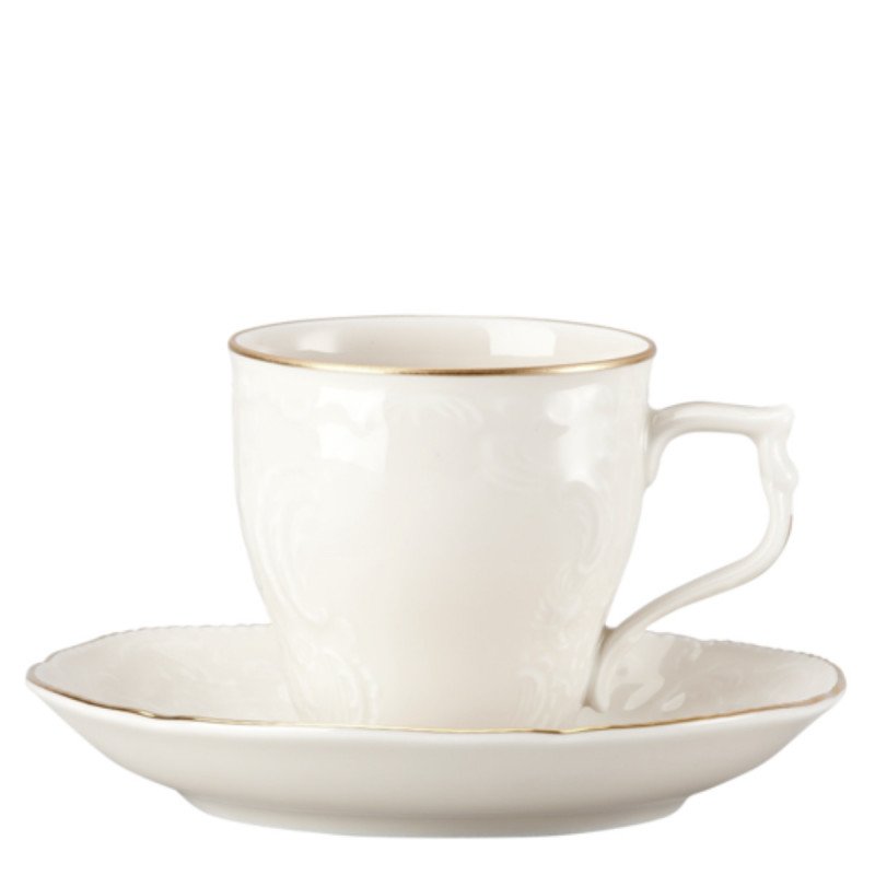 Rosenthal - Filiżanka do kawy ze spodkiem Sanssouci Gold