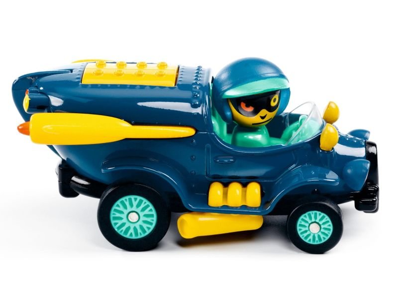 Autko Crazy Motors Navy Flying Djeco DJ05467