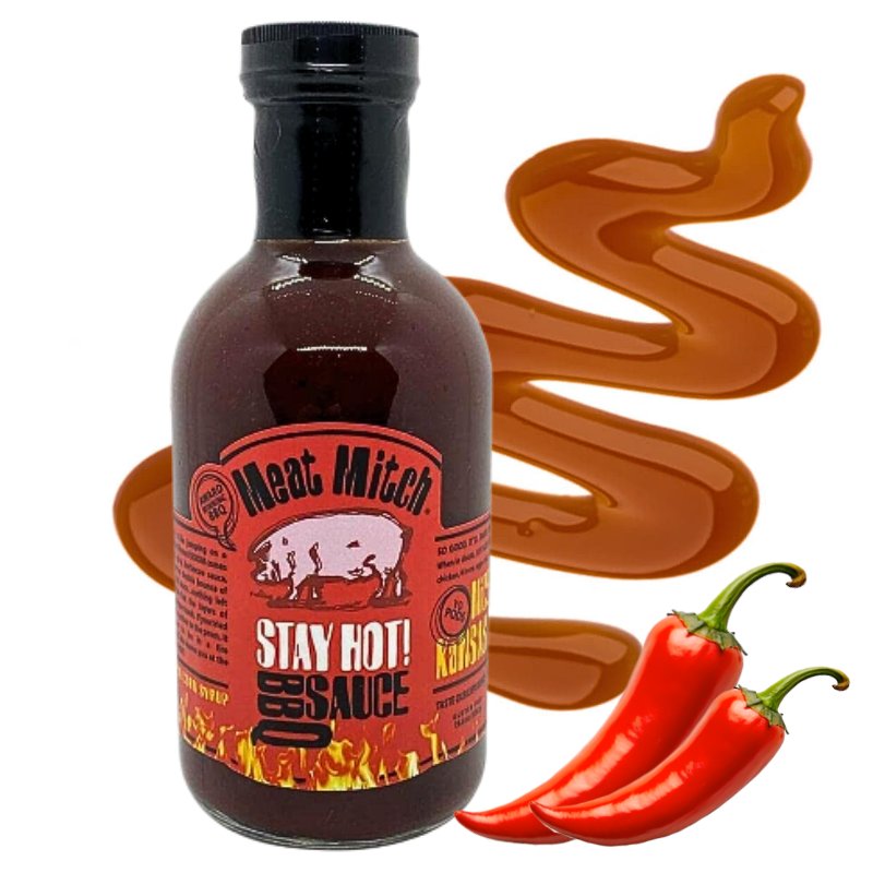 OSTRY SOS DO GRILLA Pikantny sos do barbecue MARYNATA DO MIĘS Stay Hot BBQ