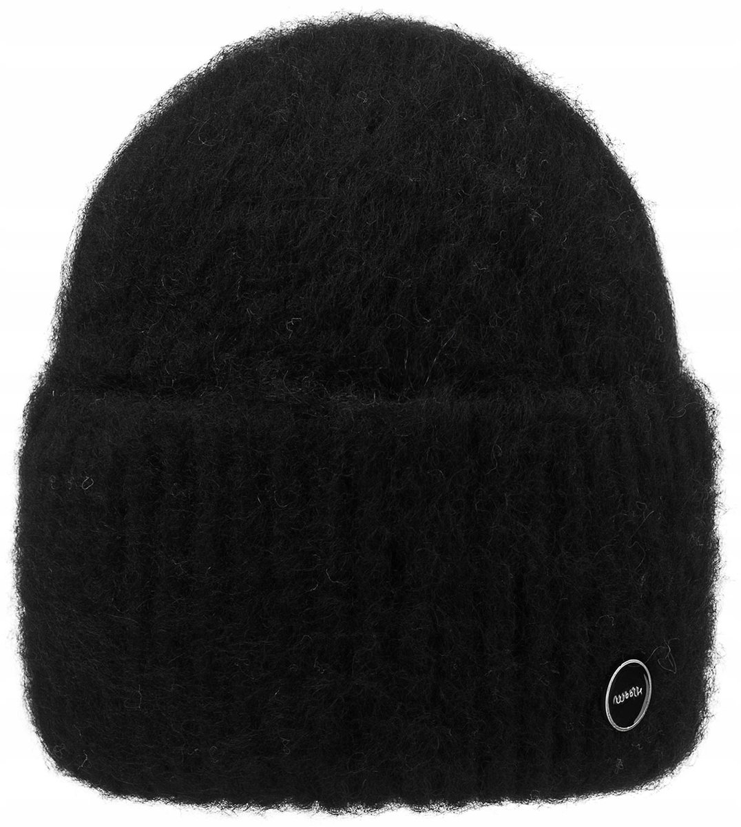 Zimowa Czapka Damska Dziana Ciepła Wełna WOOLK