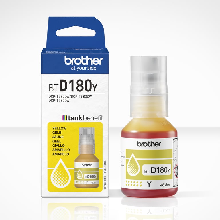 Brother BTD180Y wkład atramentowy do drukarki Oryginalny