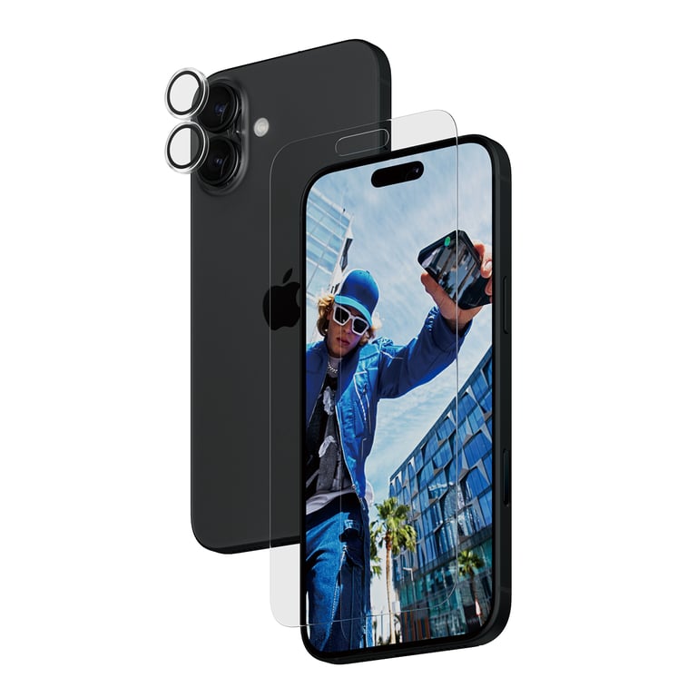 PanzerGlass 2-in-1 Bundle iPhone 16 Plus Przezroczysta ochrona ekranu Apple 1 szt.