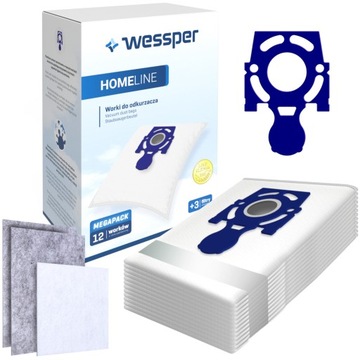 12x Worki Do Odkurzacza Zelmer Odyssey Meteor 2 Elf 2 Elf 3 Bosch AquaWash