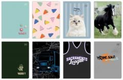 Zeszyt A532k 3 linia 70g Uv mix (10szt)