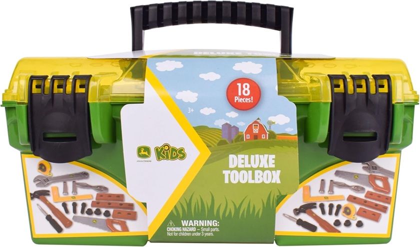 John Deere Skrzynka z narzędziami Tomy - zabawka