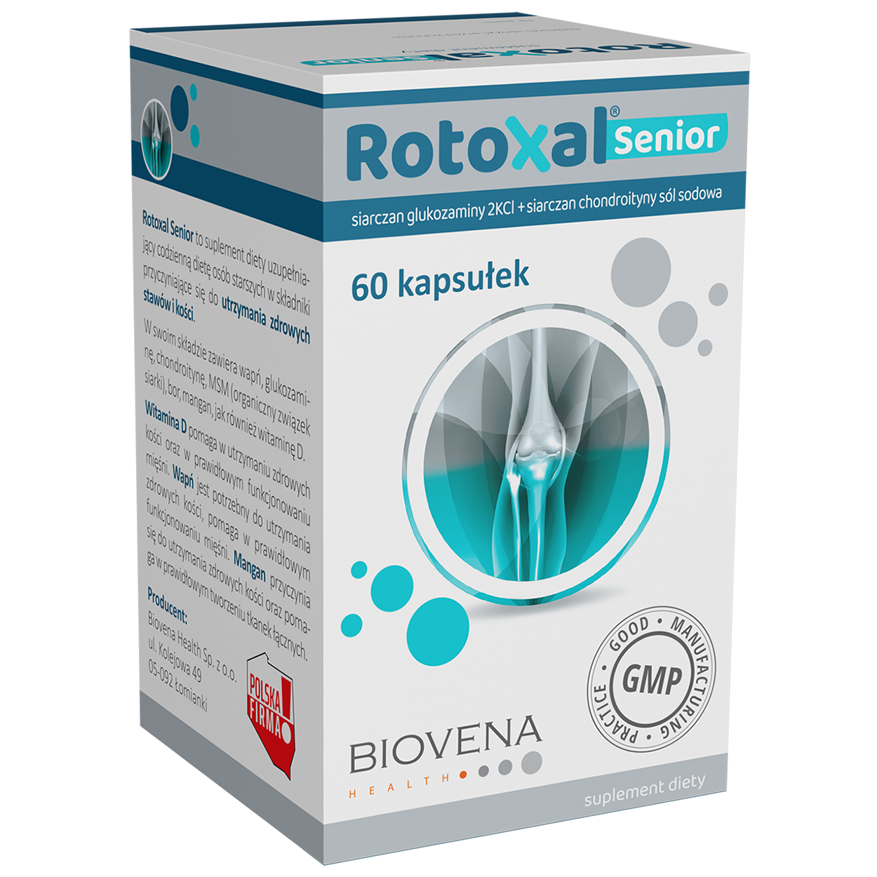 Biovena Rotoxal Senior, 60 kapsułek