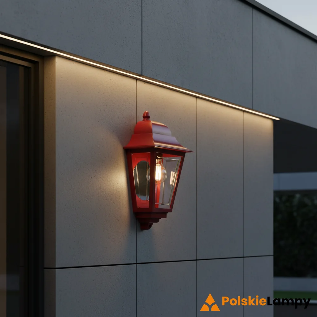 Kinkiet zewnętrzny Deco Lane DECO-LANE7-RED - Elstead