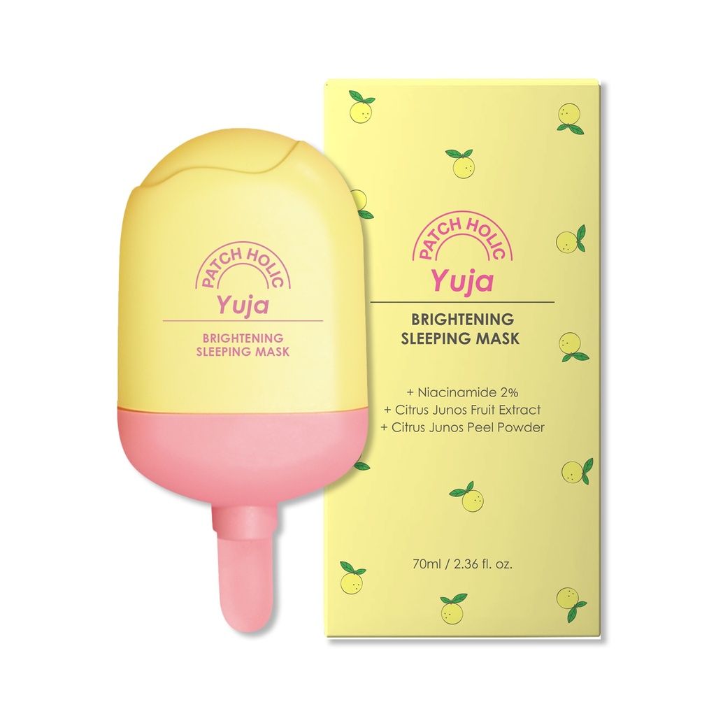 Yuja Brightening Sleeping Mask rozjaśniająca maska na noc z witaminą C