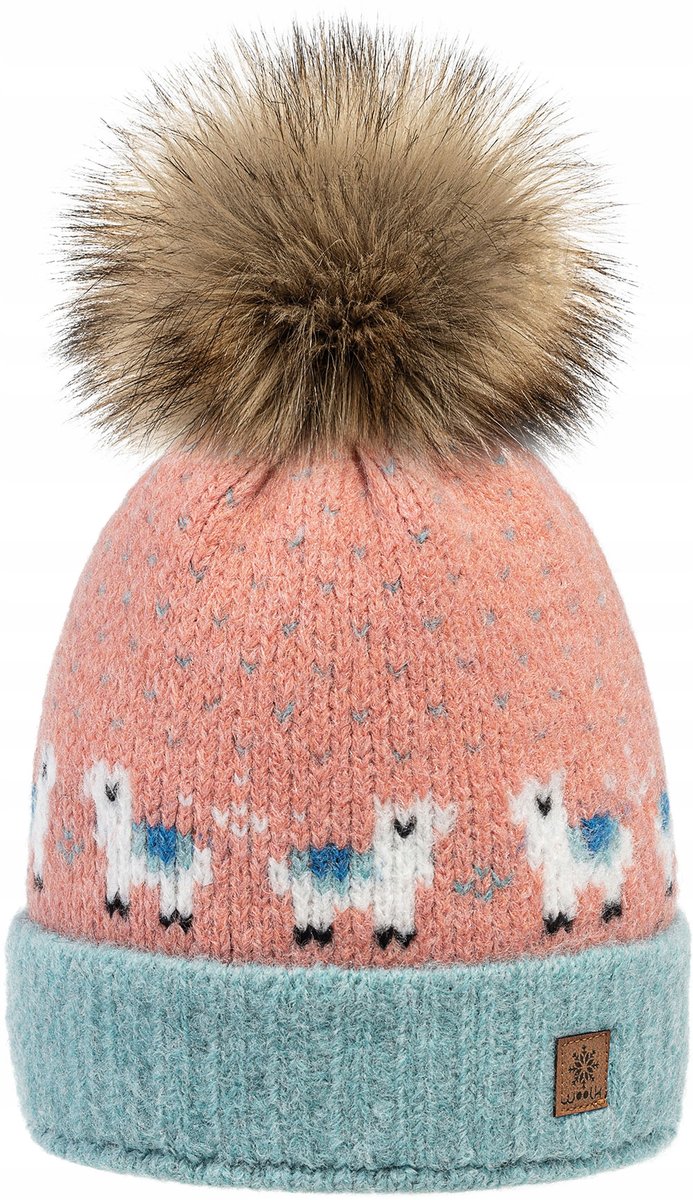 ZIMOWA CZAPKA NA NARTY CIEPŁA POLAR WOOLK JERRY