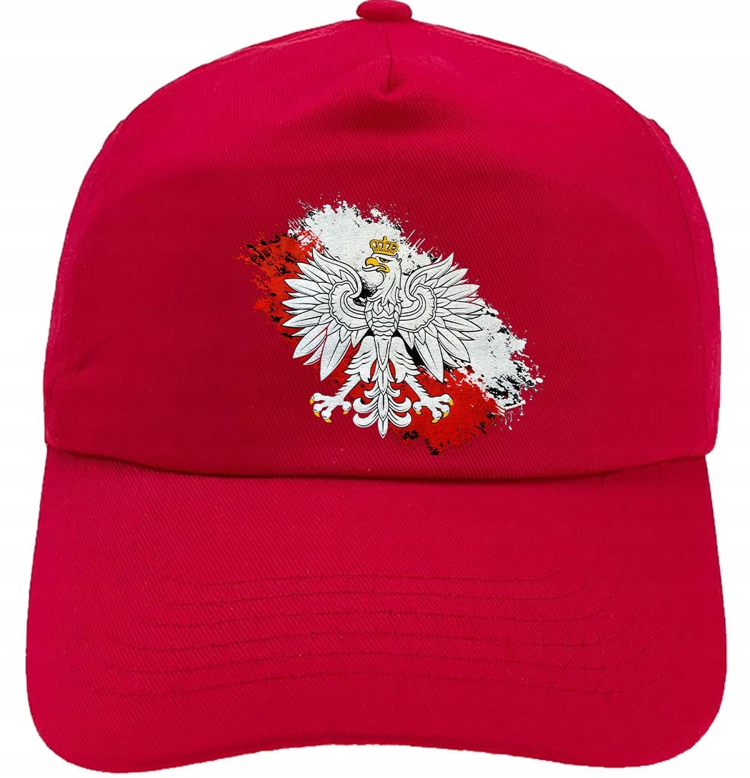 CZAPKA BEJSBOLÓWKA Godło Polski Flaga Polska
