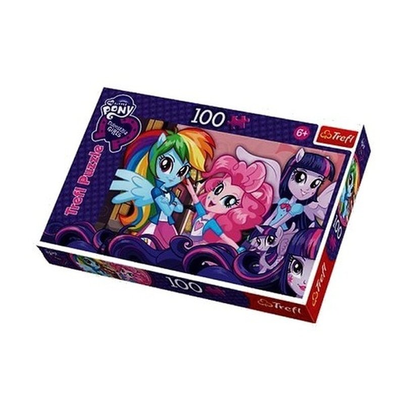 Trefl, puzzle, My Little Pony, Equestria Girls po lekcjach, 100 el.