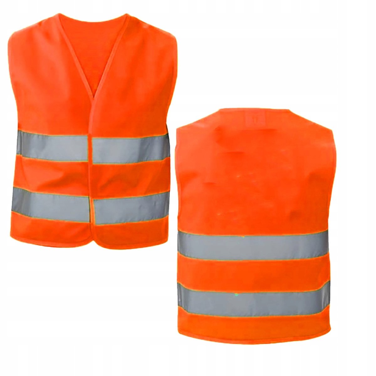 Kamizelka odblaskowa ostrzegawcza Pomarańczowa 3XL