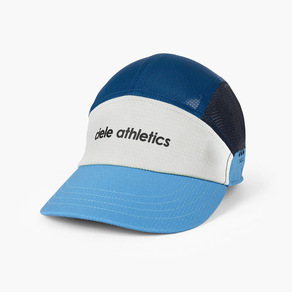 CIELE Czapka biegowa FSTCap SC Field Iconic SL white/cobalt
