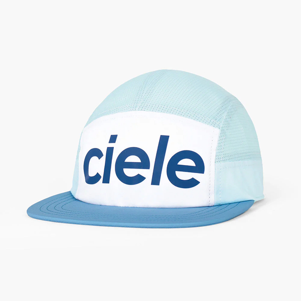 CIELE Czapka biegowa GOCap CENTURY white/sky blue