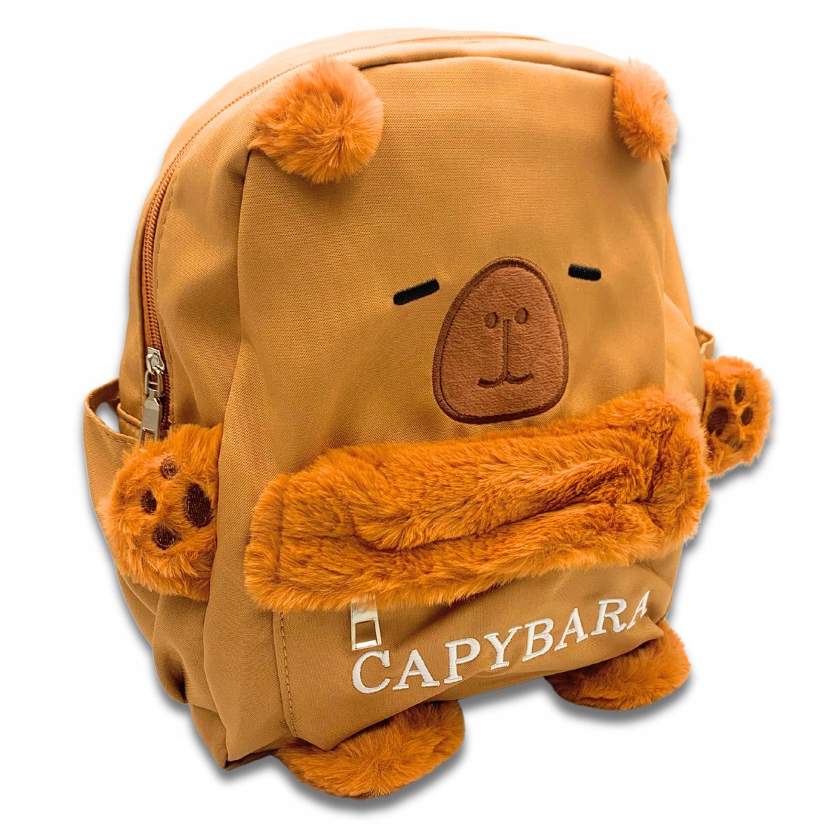 Plecak Kapibara Do Szkoly Szkolny Miejski Pluszowy Plecaczek Kapibarka