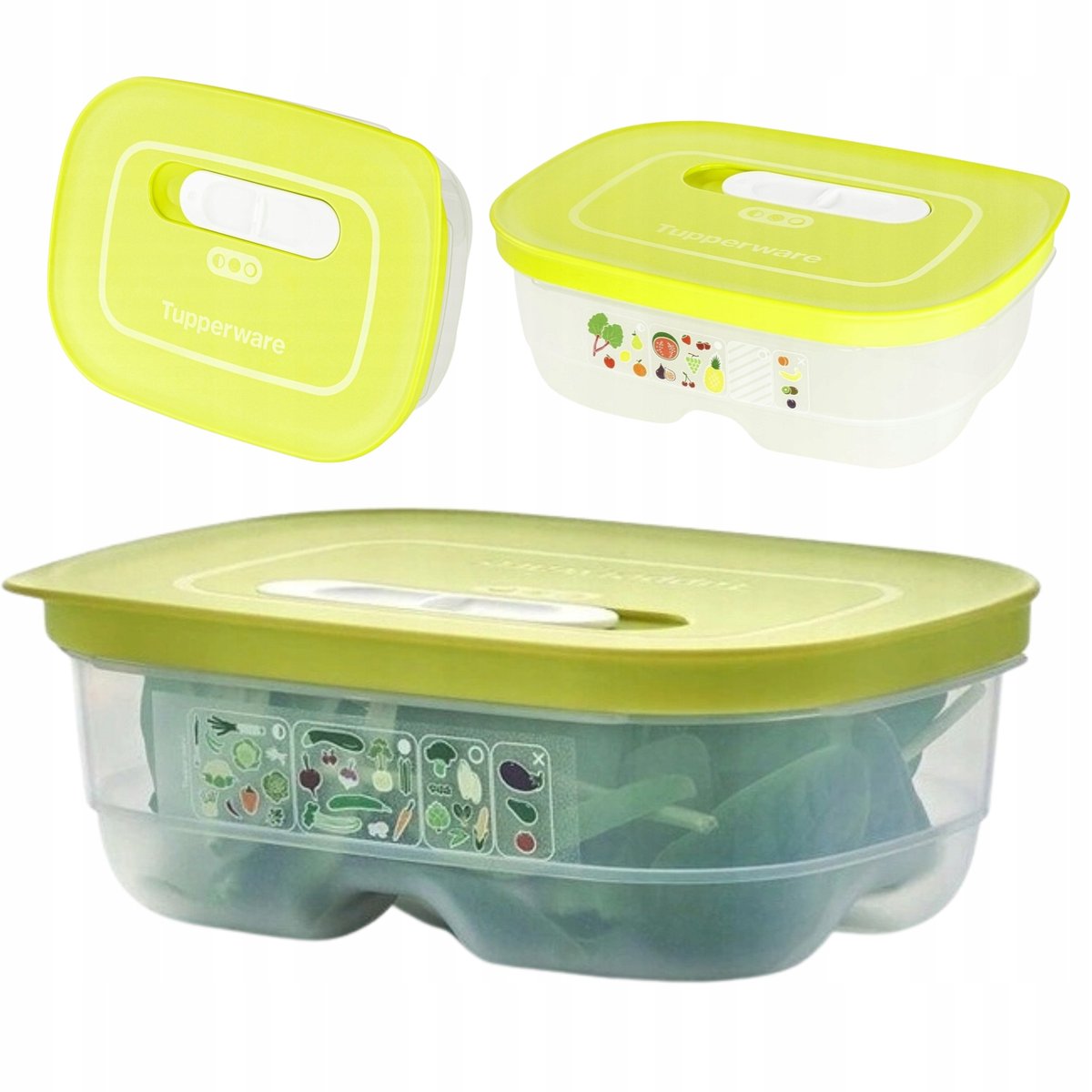 Ventsmart Tupperware pojemnik do lodówki plastikowy POJEMNIK NA ŻYWNOŚĆ 0,8