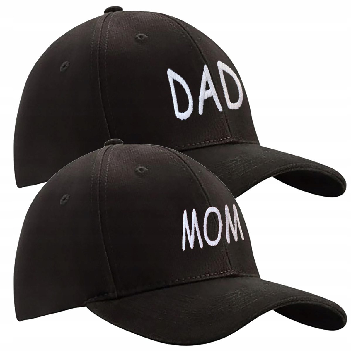 Zestaw Czapka Bejsbolowa Dla Dziecka DAD MOM Haft