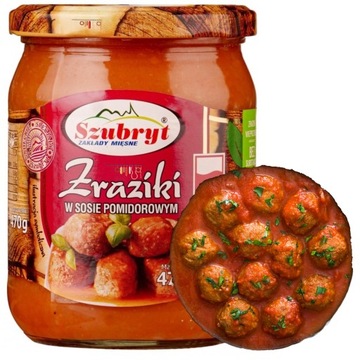 Zraziki domowe w sosie pomidorowym Gotowe i zdrowe