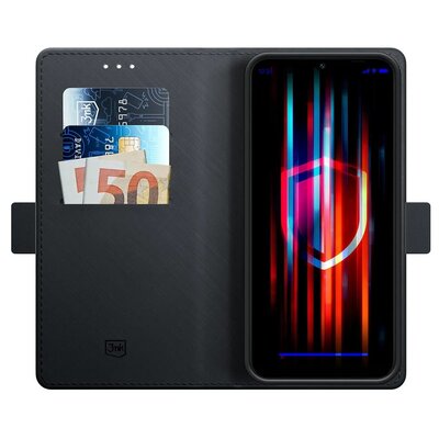 Etui 3MK Wallet Case do Motorola Edge 60 Pro Czarny