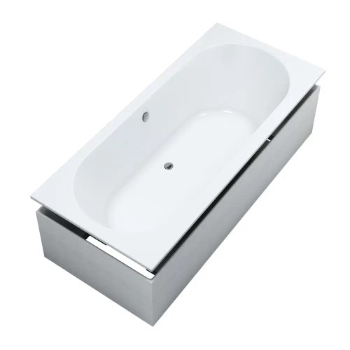 SCHEDPOL SCHEDLINE COLLECTION Wanna tradycyjna z nośnikiem CELESTIA SET WHITE MAT (biały mat) 180x80x43 cm SET z systemem STABILSOUND PLUS do zabudowy 3WSP.CS1P-18080/B/MG