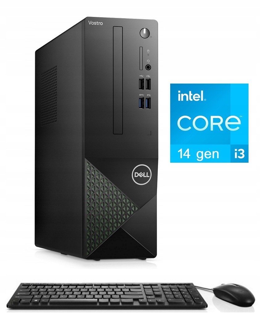 Komputer Dell Vostro 3030 SFF i3-14100 UHD 730 16GB SSD256+1TB W11Pro