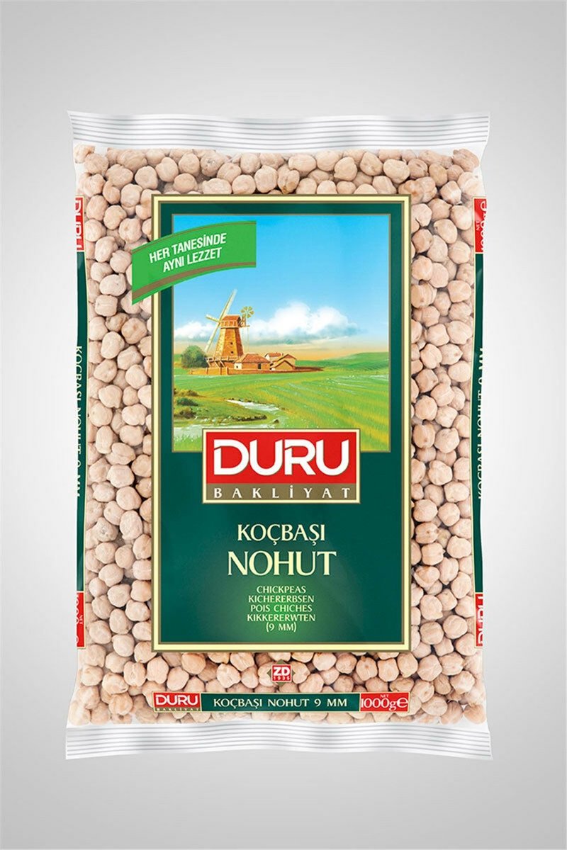 DURU Ciecierzyca 9 mm 1kg – turecka cieciorka do hummusu i dań orientalnych