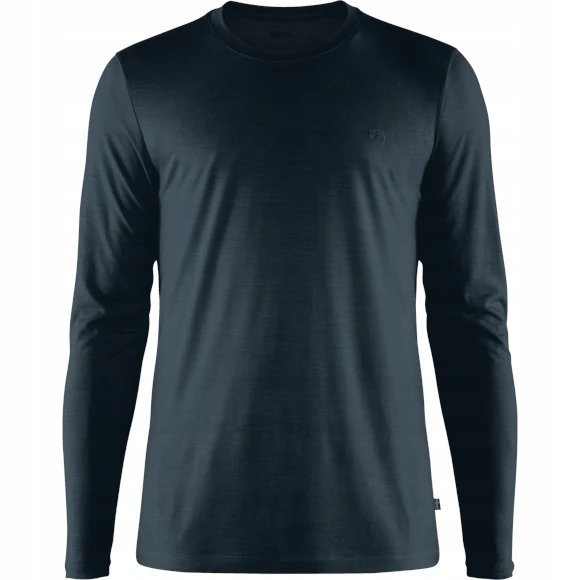 Longsleeve Fjallraven Abisko Wool Dark Navy [Rozmiar L]