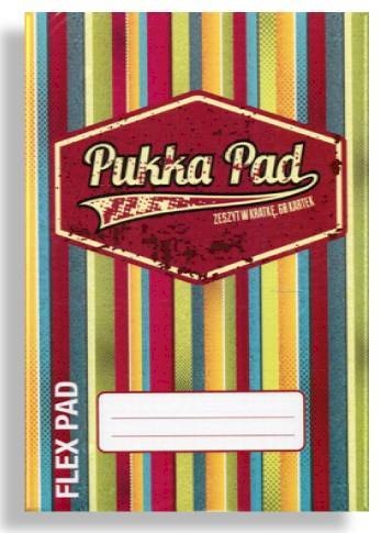 Zeszyt B5 Pukka Pad Flex Americano Yellow kratka 60 kartek