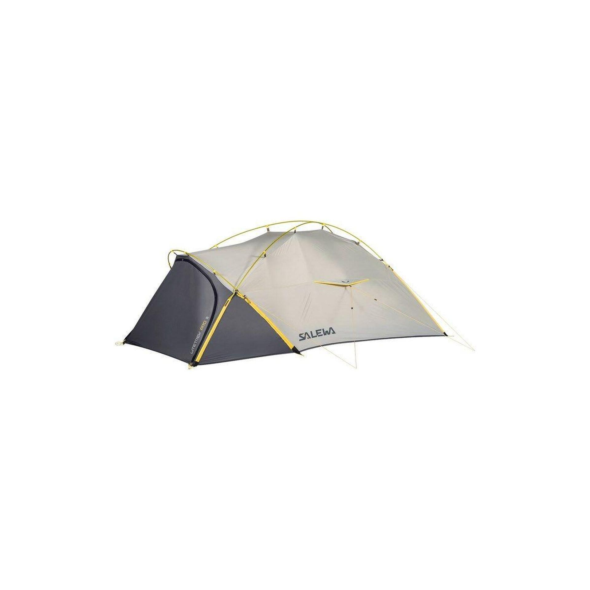 Salewa Litetrek Pro III Namiot, light grey/mango 2021