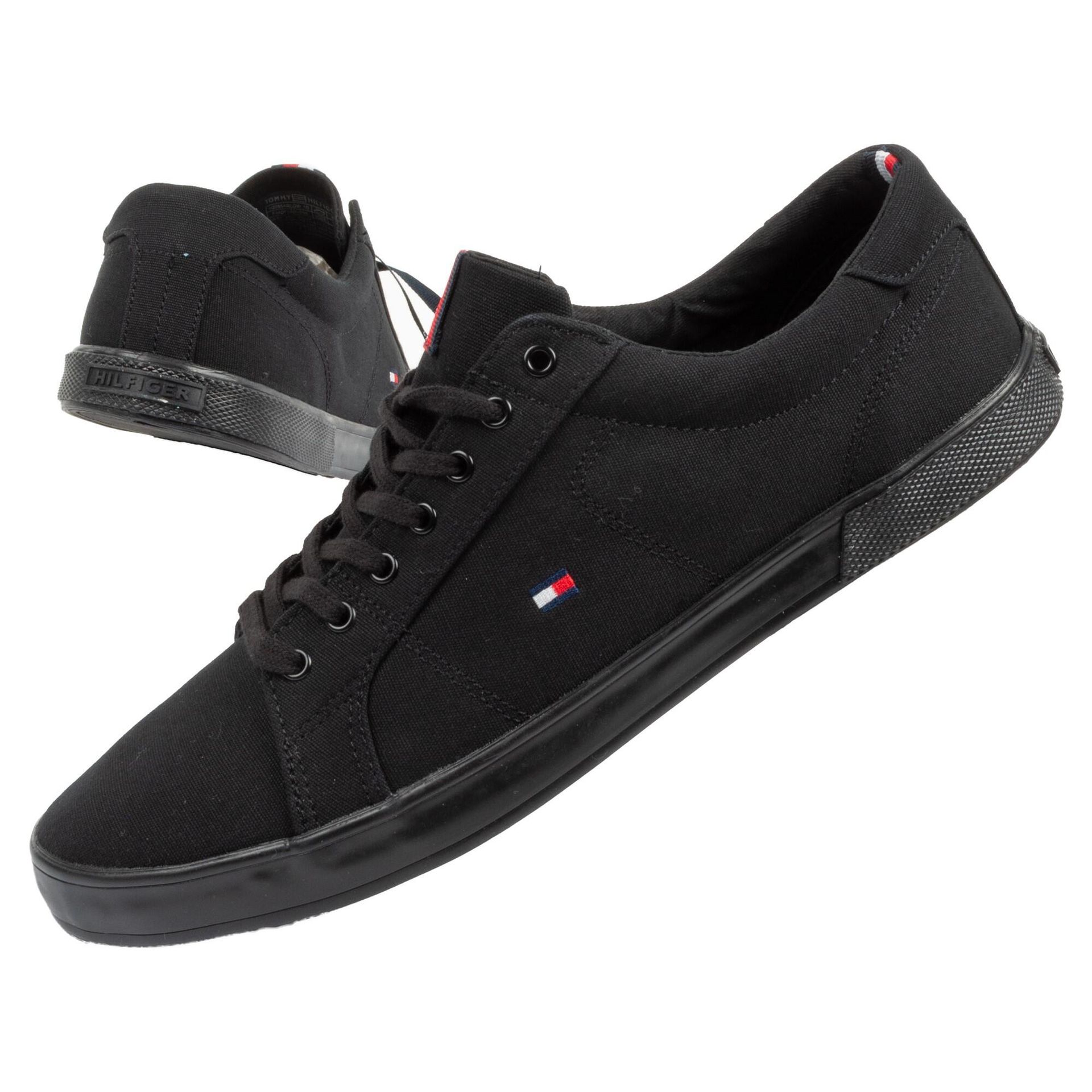 Tommy Hilfiger Ch?opi?ce H2285arlow 1d Sneaker, czarny - czarny - 43 EU