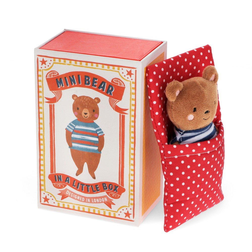 Zabawka pluszowa Mini Bear in a Little Box – Rex London