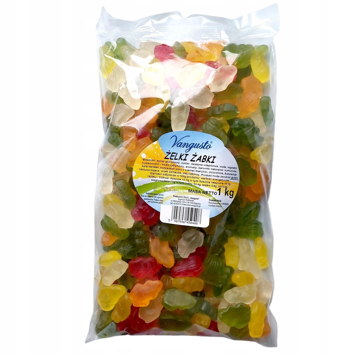 ŻELKI Vangusto 1000g ŻABKI