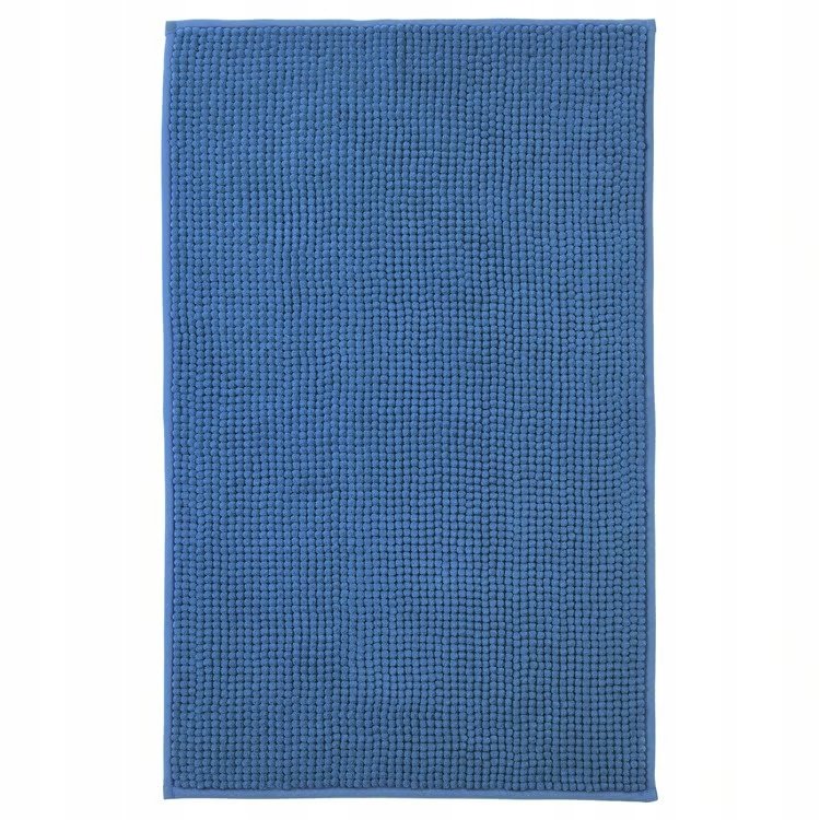 IKEA TOFTBO Dywanik łazienkowy Mikrofibra 50x80cm jaskrawoniebieski