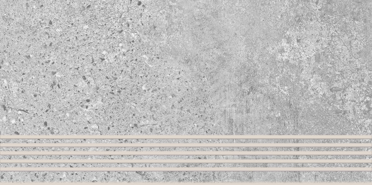 Stopnica Moonrow Grey 29.8x59.8 Cersanit