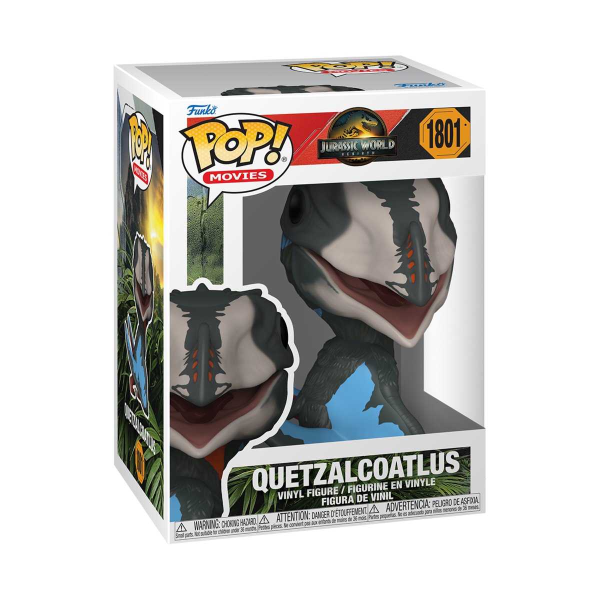 Funko POP!, figurka kolekcjonerska, Jurrasic World Rebirth, Kecalkoatl
