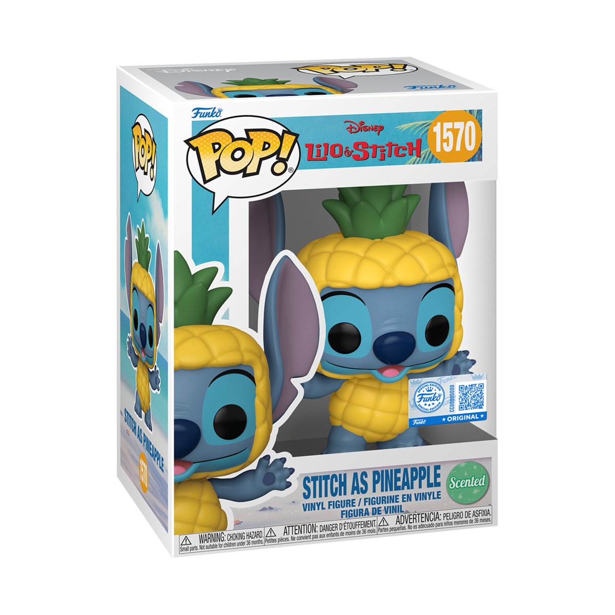 POP Disney: L&S- Stitch as Pineapple (SC)