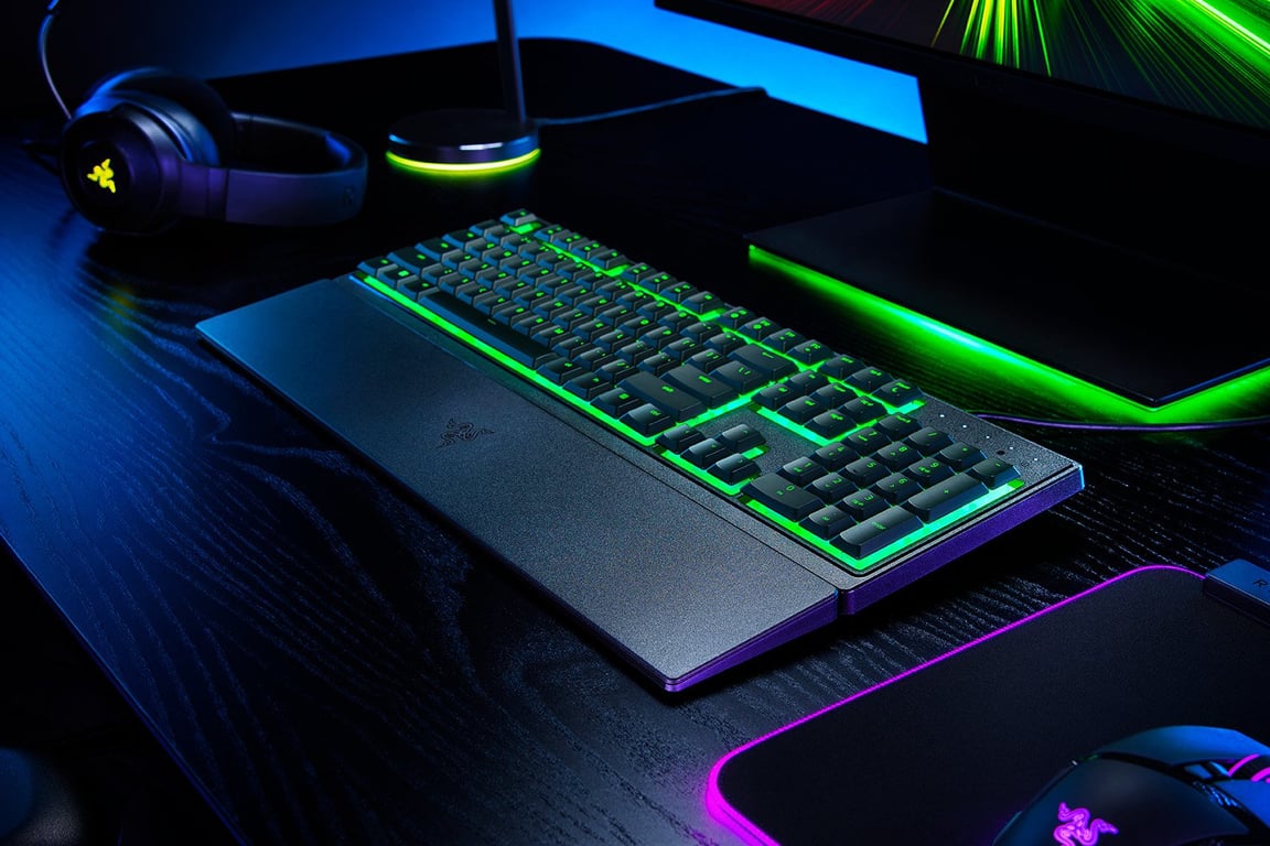 Razer Ornata V3 X klawiatura Gaming USB QWERTZ Niemiecki Czarny RZ03-04470400-R3G1