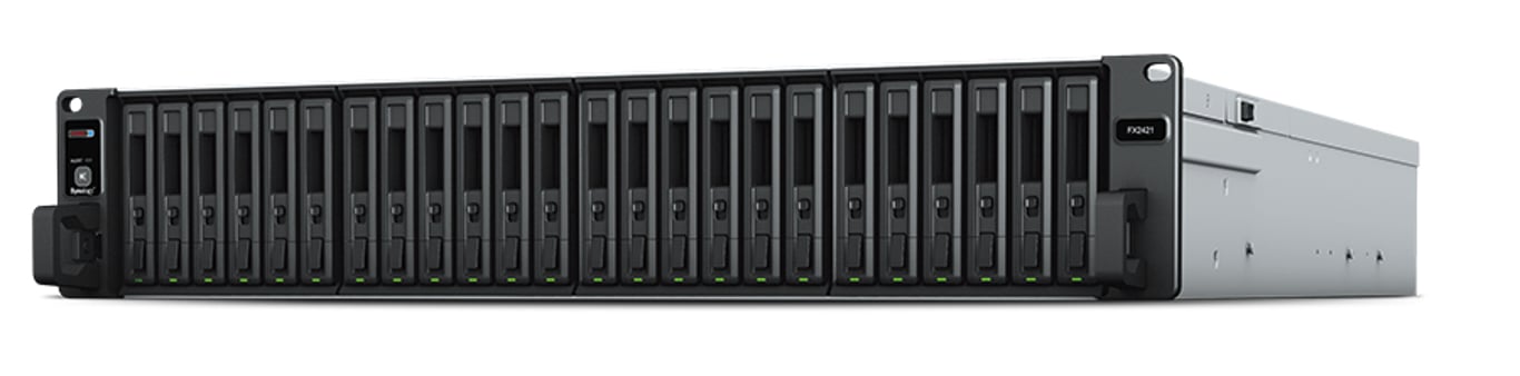 Synology FX2421 obudowa do dysków twardych Obudowa HDD/SSD Czarny 2.5