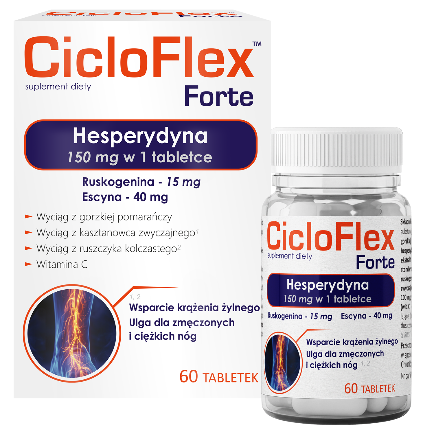 CicloFlex Forte, 60 tabletek