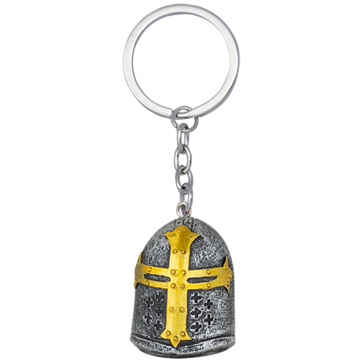 Brelok do kluczy Tole 10 Imperial Templar Helmet Silver Resin (39543)