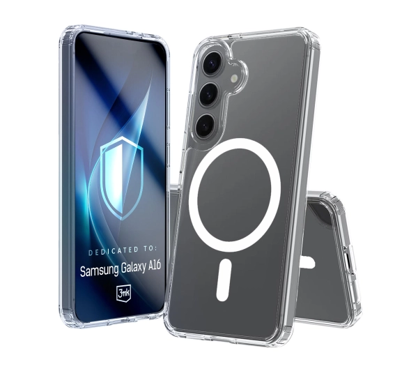 3mk Armor MagCase do Samsung Galaxy A16 4G / 5G Przezroczysty