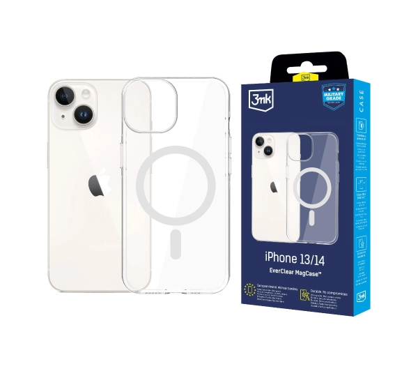 3mk EverClear MagCase do iPhone 13/14