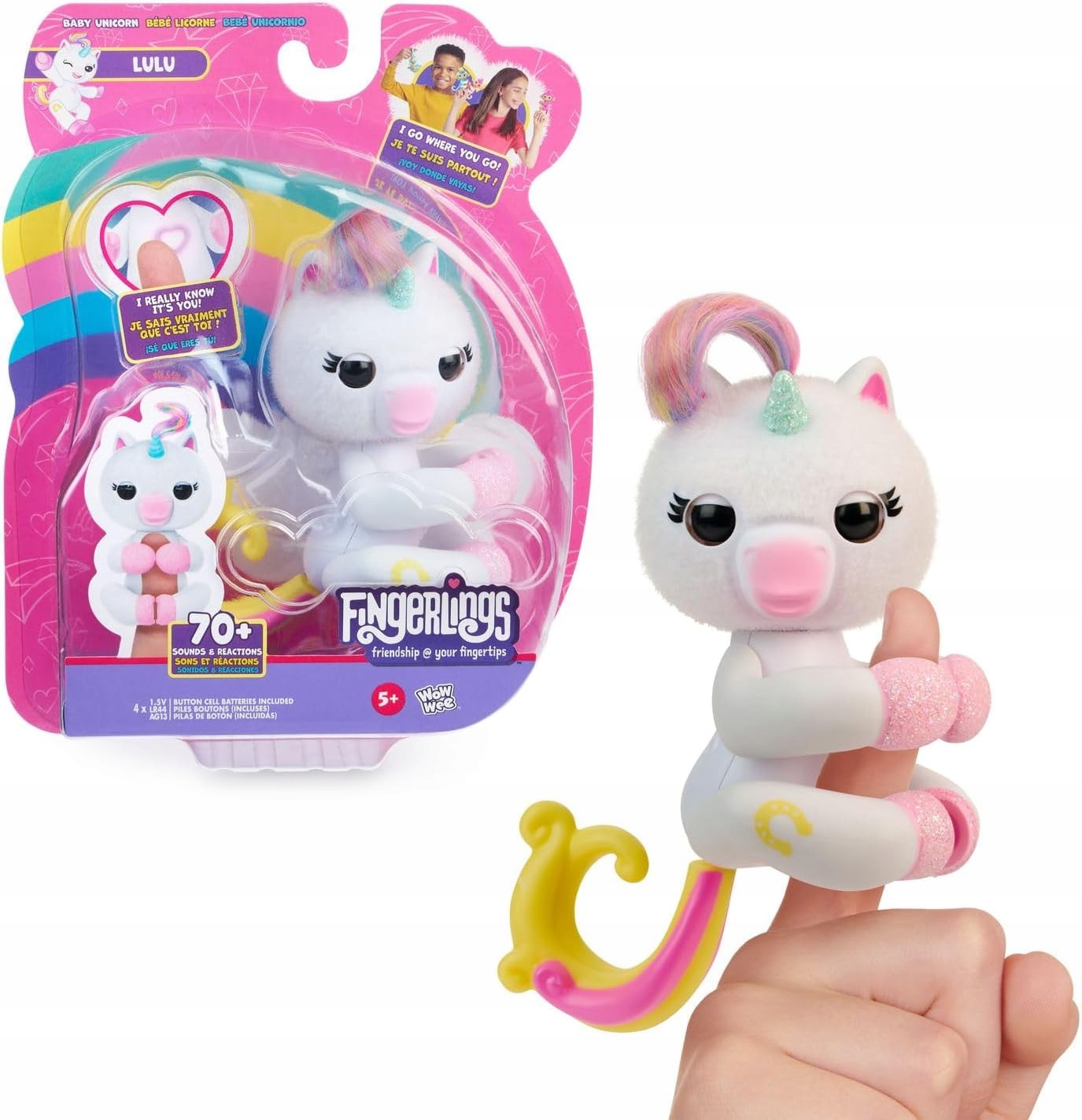 Fingerlings Jednorożec na palec - zabawka