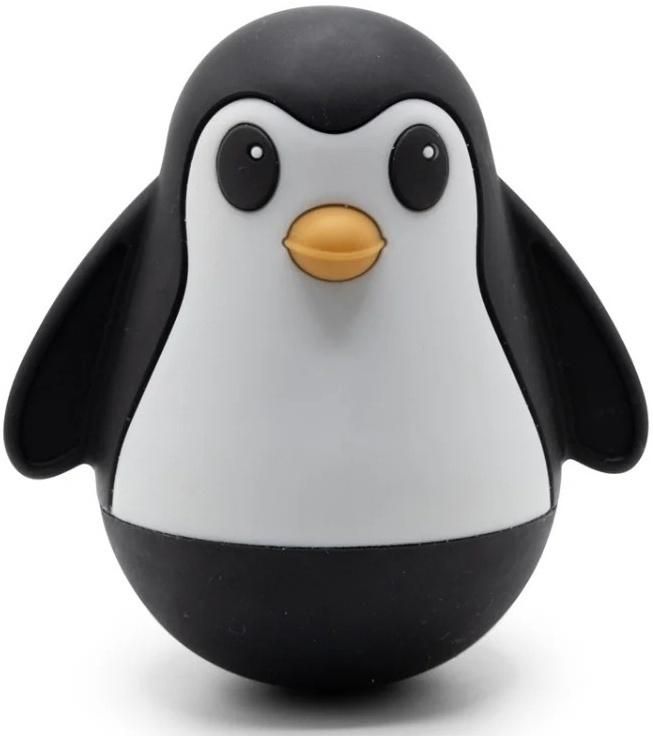 Wańka wstańka Pingwin czarny - zabawka