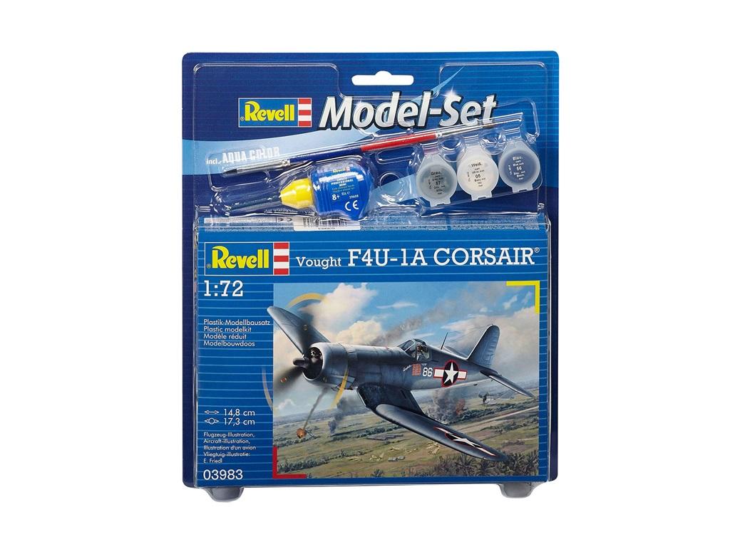 Model set 172 Vought F4U-1D Corsair - model lub pojazd