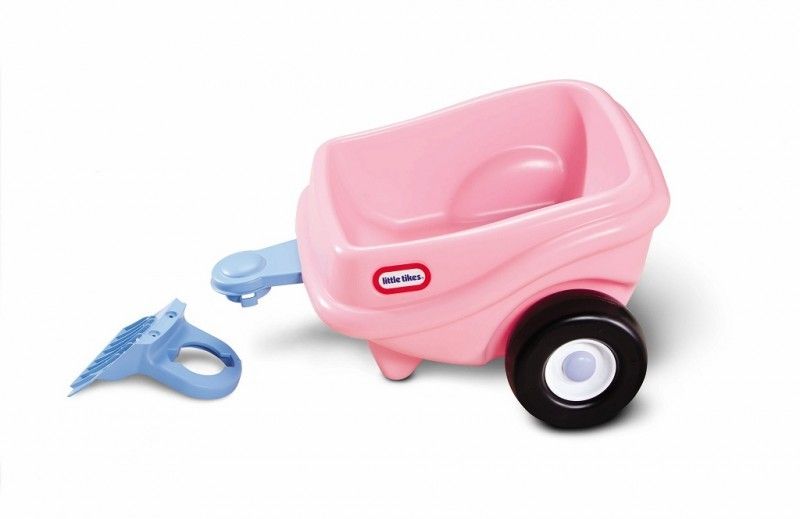 Cozy Coupe. Przyczepka różowa
