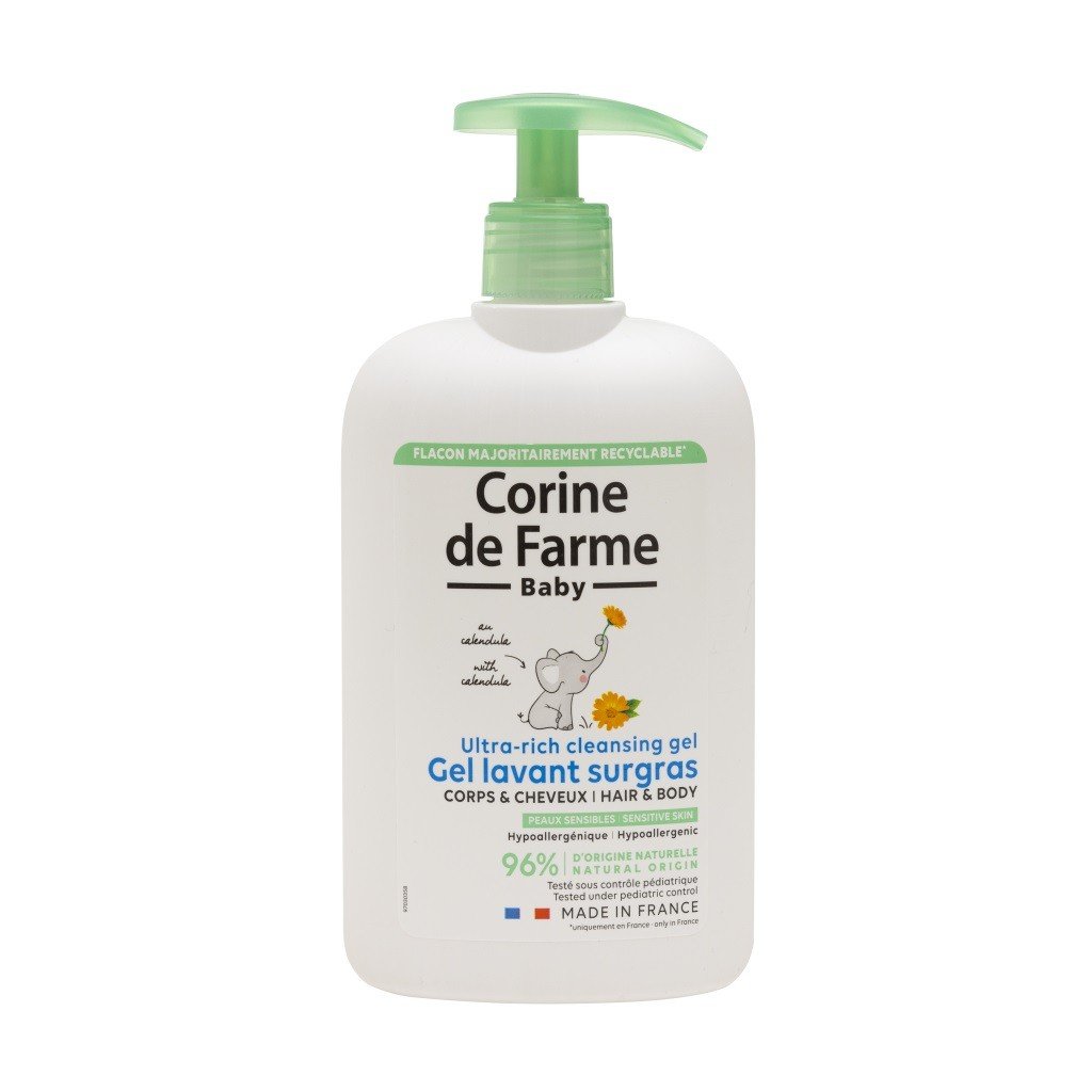 CORINE DE FARME BABY DELIKATNY ŻEL DO CIAŁA 2W1 500 ML
