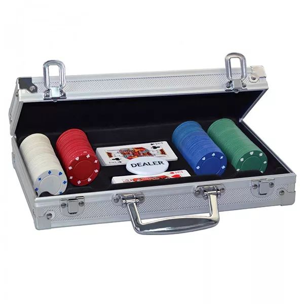 ProPoker 200: Zestaw pokerowy w aluminiowej walizce - z DVD w j. węgierskim